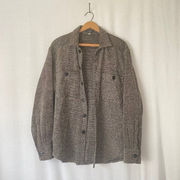 Vintage Marc Baxis LA Textured Button Down Grunge - Picture 6 of 9